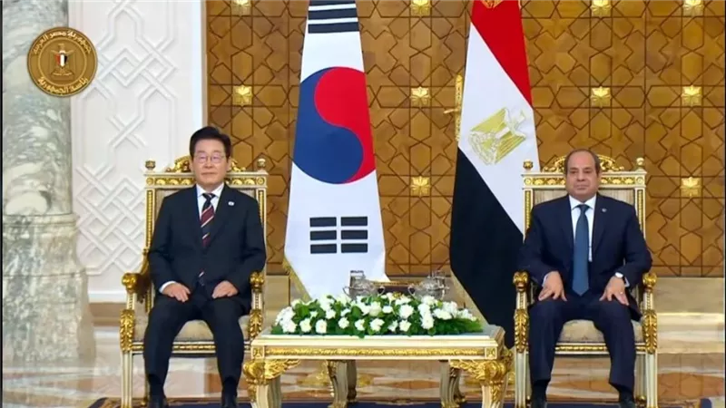 السيسي يلتقي 23 شركة كورية.. منطقة صناعية و44 ترامًا هيدروجينيًا وقمة مرتقبة مع رئيس كوريا