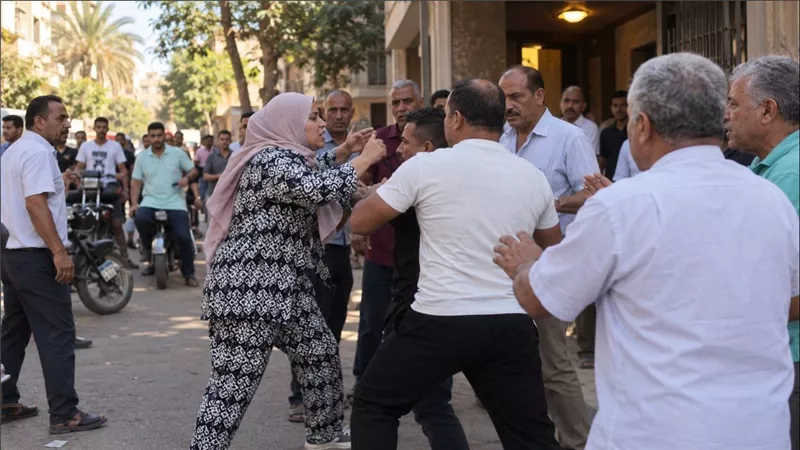 إخلاء سبيل السيدة في واقعة عض أذن محامٍ بقويسنا.. بلاغات متبادلة وفحص الفيديوهات