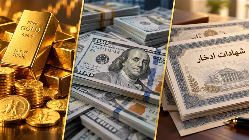 تحويشة العمر فين؟ الذهب أم الدولار أم شهادات الادخار.. خبراء يختلفون