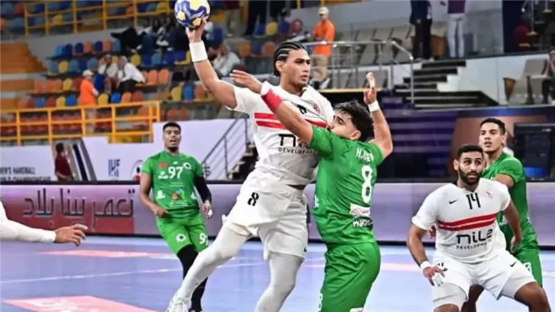  الزمالك يهزم ميشال الإثيوبي 40-10 ويتأهل متصدرًا لمجموعته في بطولة أفريقيا لكرة اليد