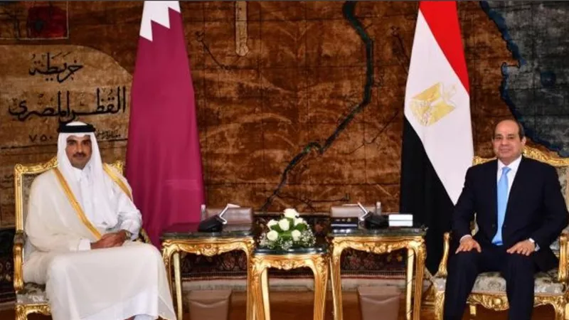 رسالة من الرئيس السيسي تصل إلى أمير قطر.. تفاصيل العلاقات الثنائية وأبرز ملفات التعاون الأخيرة