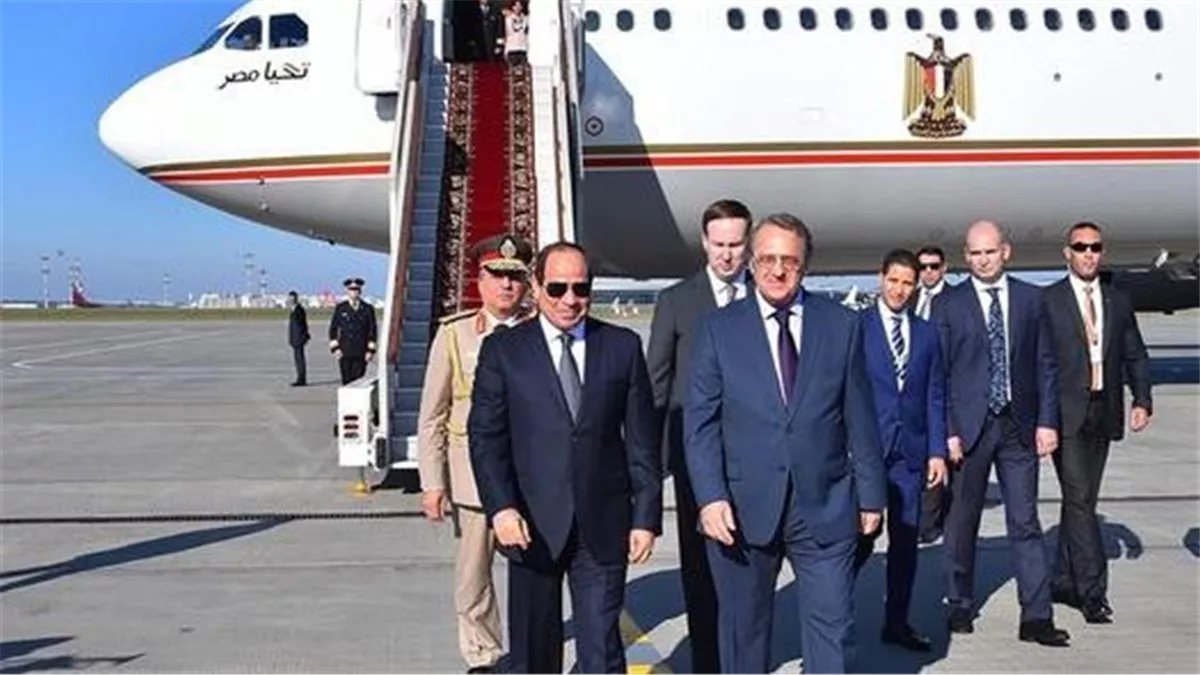 زيارة السيسي إلى موسكو 