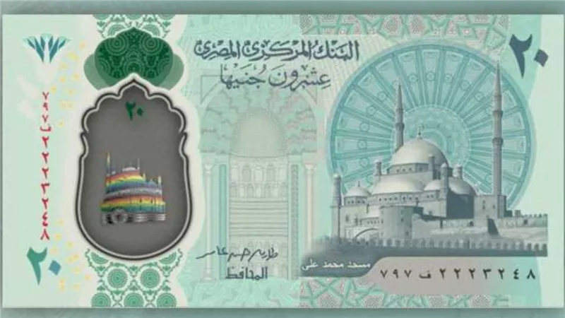 طباعة أول إصدار من النقود فئة 20 جنيها البلاستيكية بالعاصمة الإدارية