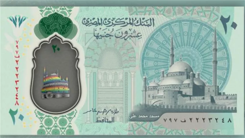 رسميا موعد إطلاق الـ 20 جنيها البلاستيكية وغرامة لمن يعرضها للإهانة