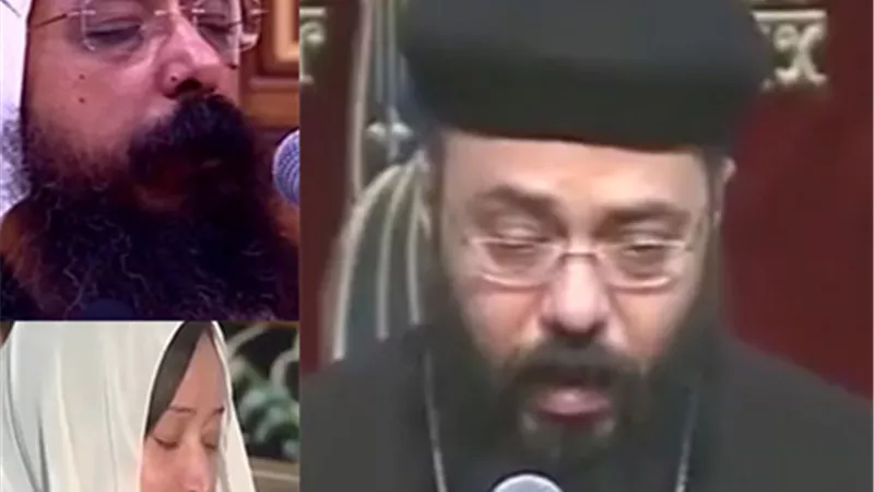 بالفيديو.. كلمة وبكاء شديد ابونا دوماديوس فى حفل تابين ابية وبحضور اخية الانبا زوسيما وهو بيتكلم عن ابونا صرابامون الانسان وحياتهم الاسرية