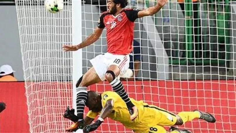 بالفيديو| مروان محسن يهدر هدف مؤكد لمصر أمام غانا
