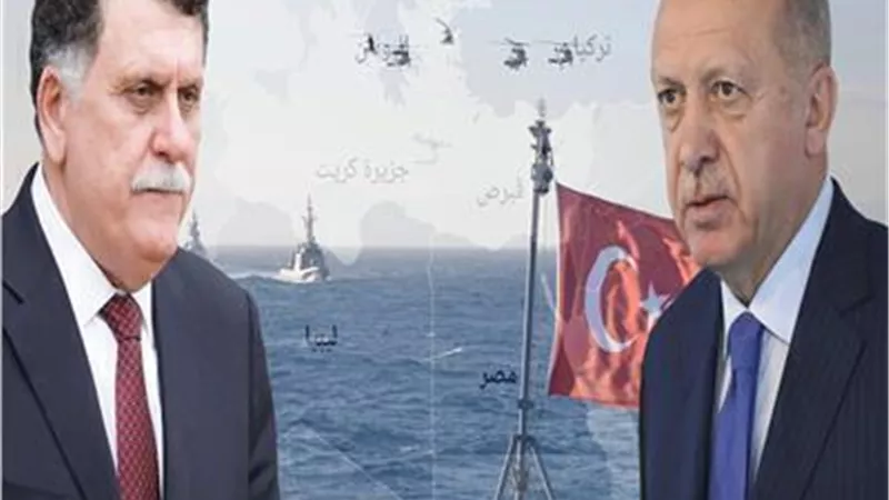 خيانة وعمالة من جديد .. حكومة الوفاق تمنح تركيا حق السيطرة على ثروات ليبيا