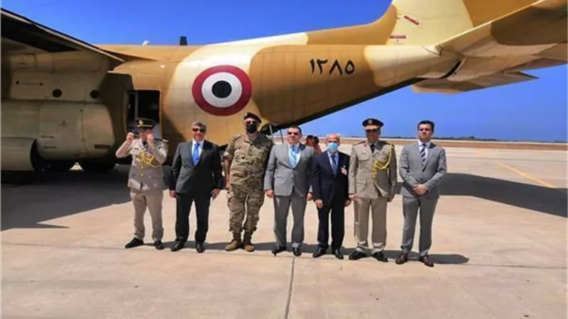 مسئول عسكري لبناني يرد .. نشكر مصر على الدعم الإغاثي عبر الجسر الجوي