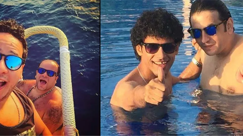 بالفيديو.. نجوم مسرح مصر في المصيف .. وشاهد سيلفي علي ربيع