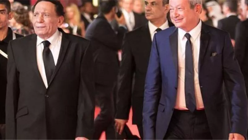 شاهد ما طلبة المهندس نجيب ساويرس فى عيد ميلاد الزعيم عادل امام