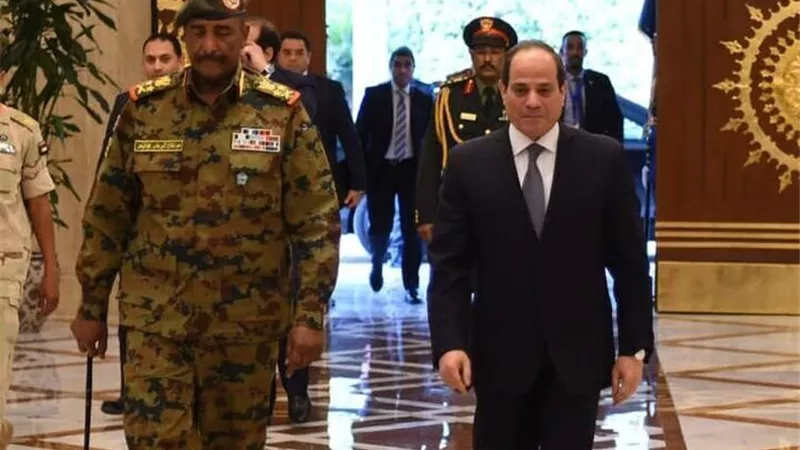 موقع روسى يفجر مفاجاة عن الوعد الذى تلقاة الرئيس السيسى من رئيس المجلس العسكرى السودانى