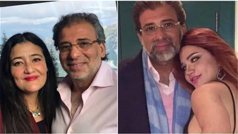 شاهد رد فعل ســــــاخن جداا ومفاجئ للغاية من زوجة المخرج خالد يوسف عقب تصريحات الاعلامية ياسمين الخطيب |صور