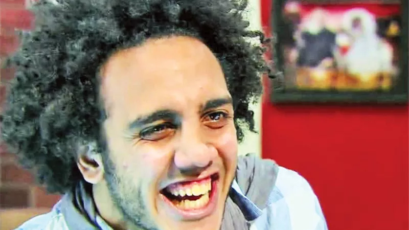 شاهد كيف علق اوسوس نجم مسرح مصر على زميلة مصطفى خاطر بعد وقوعة فى مقلب رامز جلال