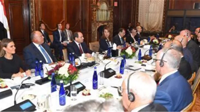 رئيس شركة أمريكية السيسي مثال حى للإرادة